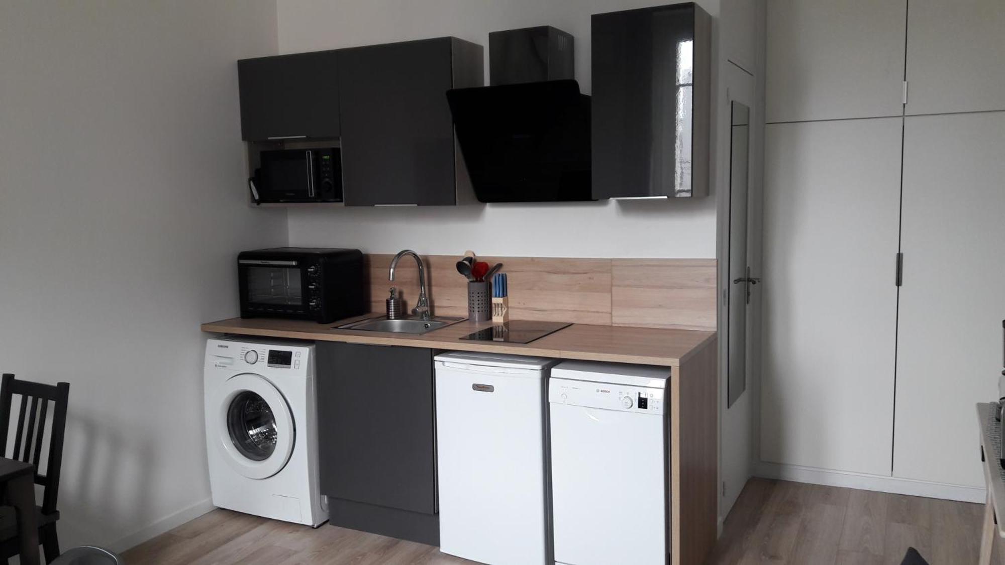 Appartement Duplex Bastié T3 calme et climatisé WiFi à Lyon Extérieur photo