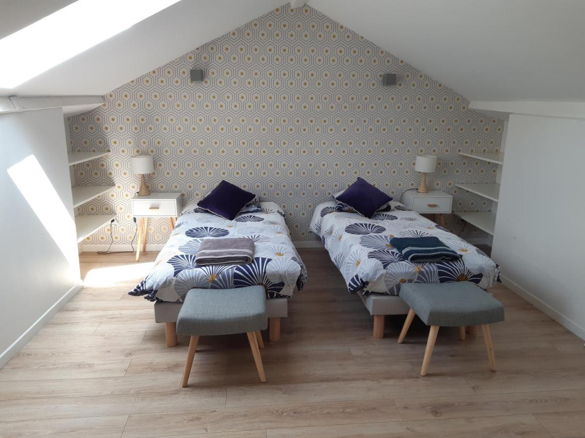 Appartement Duplex Bastié T3 calme et climatisé WiFi à Lyon Extérieur photo